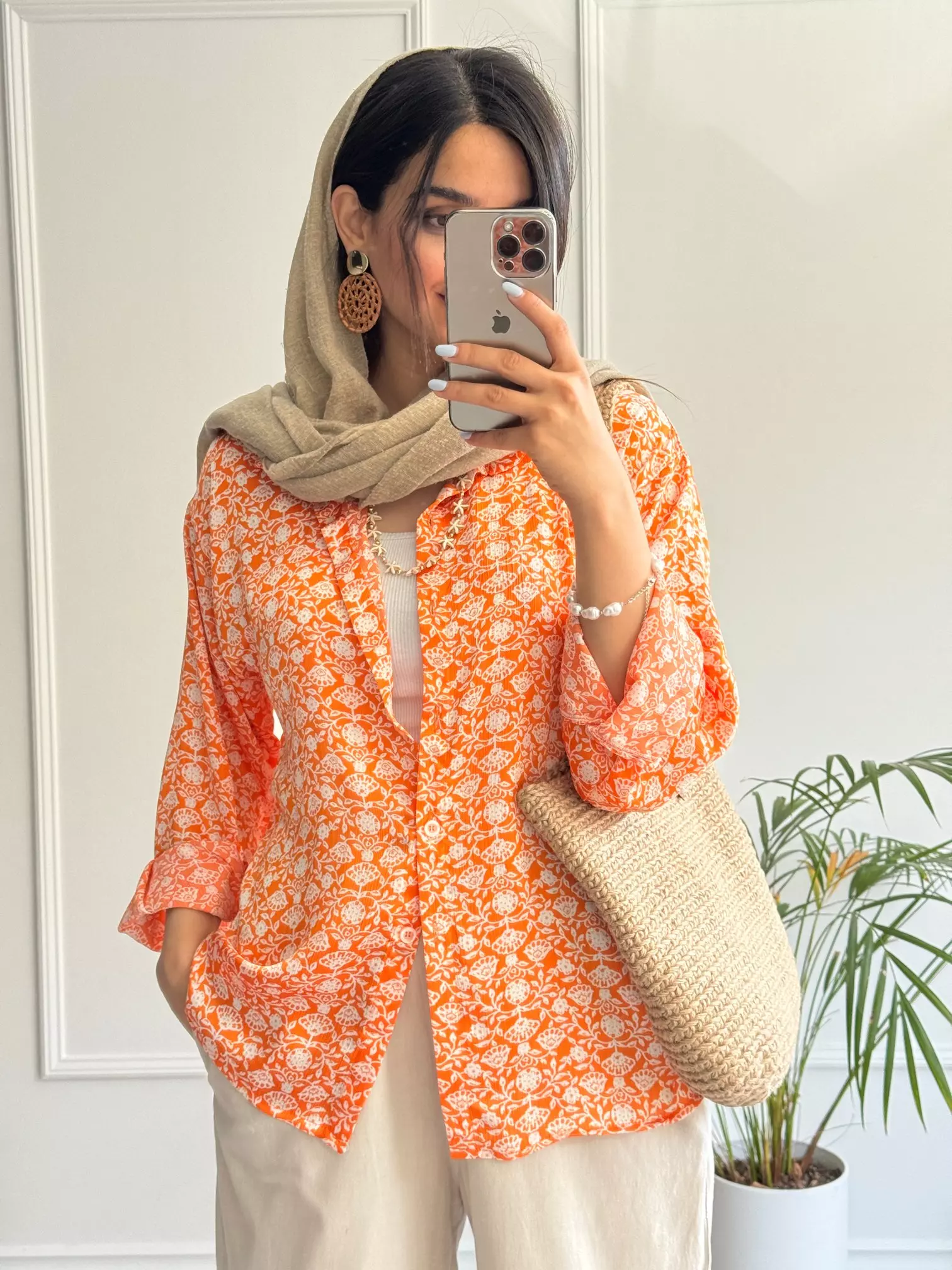 شومیز مانتویی سیلک